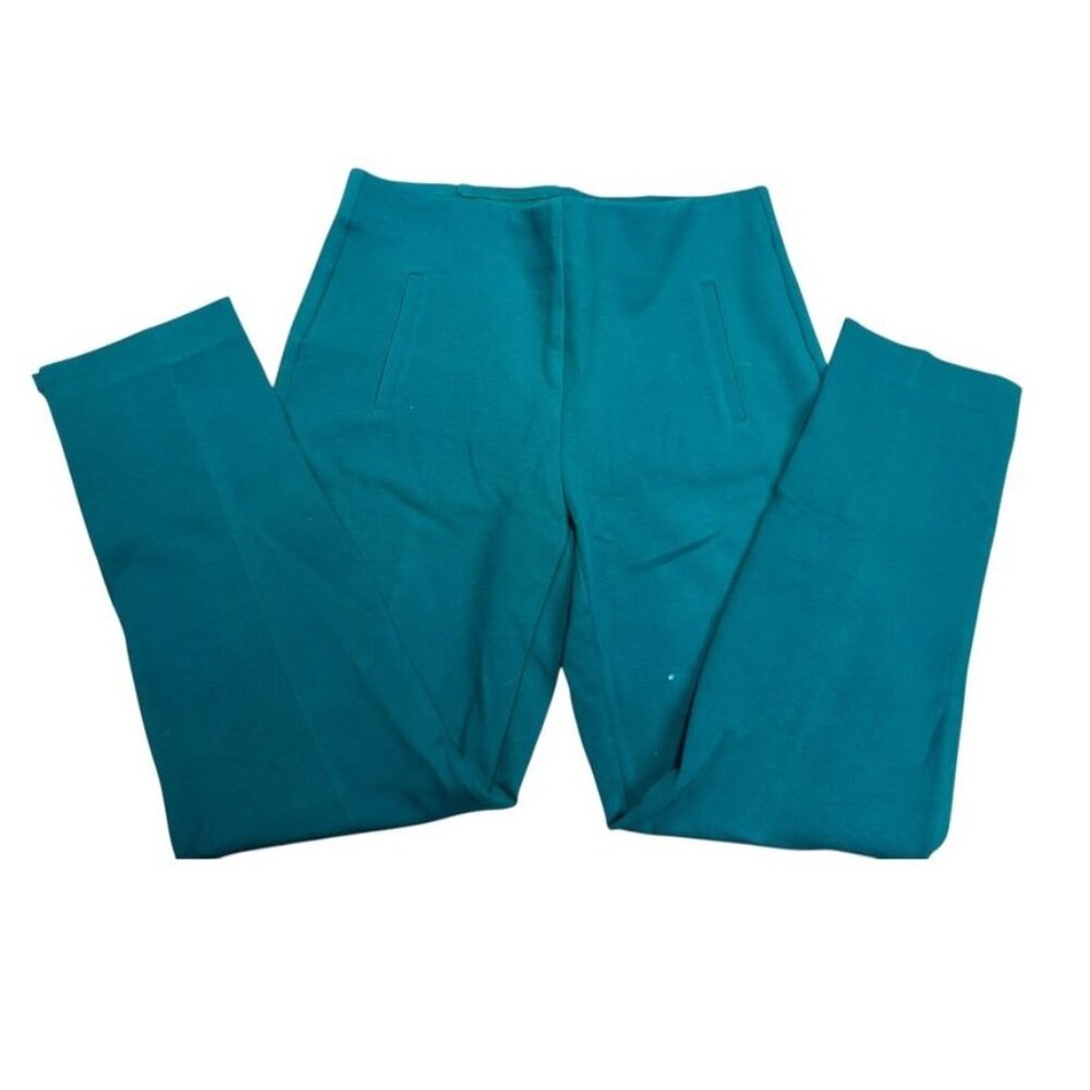Chico's Leggings Turquoise Size 8
